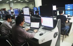 監控室控制臺都顯示什么?